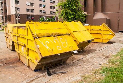 Residents disposing of waste in Carina Heights