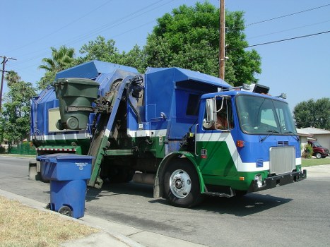 Waste removal trucks in Canning Vale