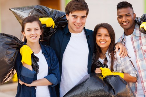 James Waste Removal team in action handling waste