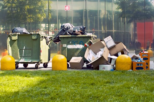 Residential and commercial waste bins in Cheltenham