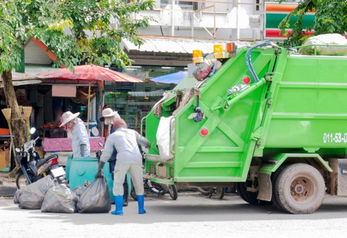 Recycling bins in a Carlingford neighborhood