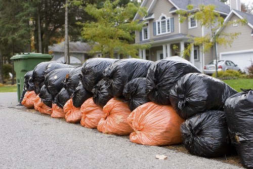 Residential waste collection in Camp Hill neighborhoods