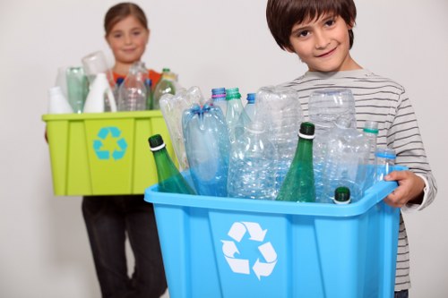 Efficient waste sorting process at a Hampton East facility